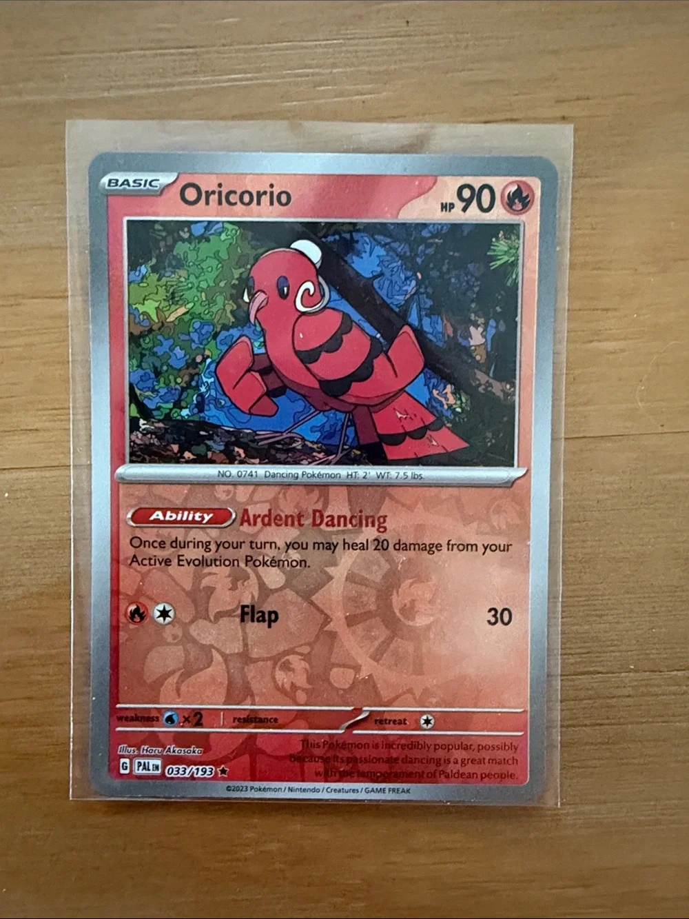 Oricorio Multi Form Reverse Holo Pokémon Card Lot TCG ✨5/$25✨